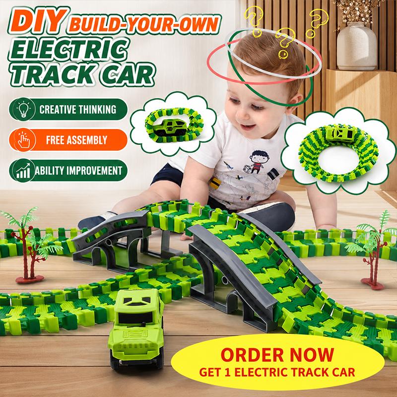 Kids Education Group - 135ピース キッズ電動エンジニアリングトラックカーセット DIY組み立て教育玩具 幼稚園グループ活動用