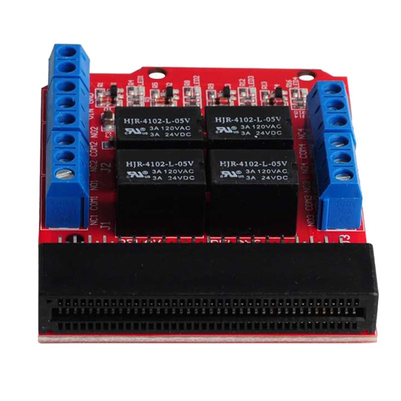 Kids Education Channel - A40I Microbit 4 チャンネルリレーモジュールシールド 5V ハイトリガープログラミング教育子供教育用