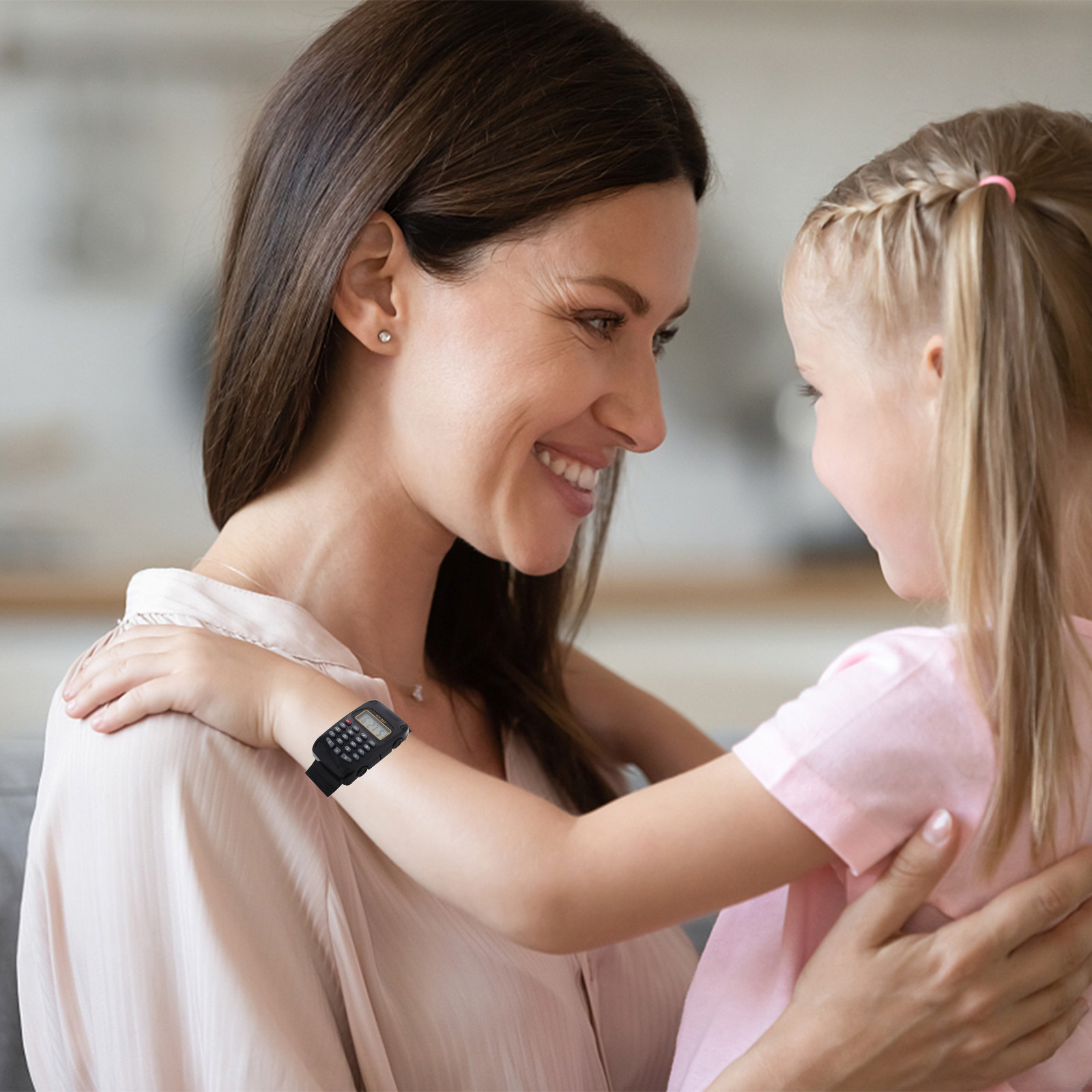Education Kids Ru - 2個セット 子供用電卓腕時計 デジタル多機能腕時計 クリアディスプレイ 教育用数学時計