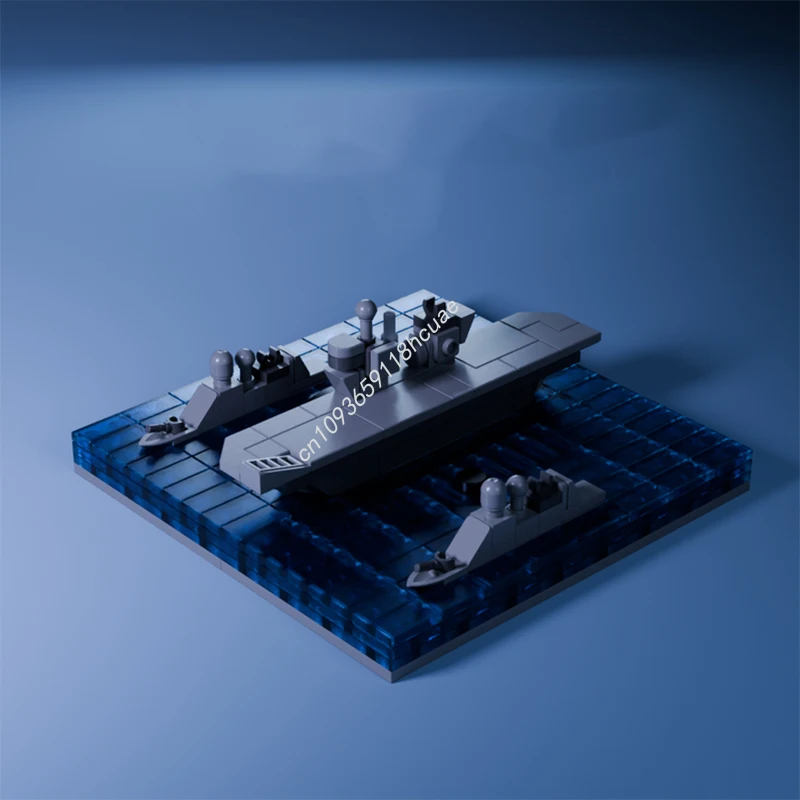 Kids Education Group - 463 個 MOC 海軍グループモデルビルディングブロック子供用クラフトおもちゃ建築教育クリエイティブクリスマスギフト