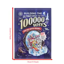 Kids Early Education Books - 100000 Whys: 子供のための究極の脳を構築する 英語版 楽しい科学漫画ブック 子供の早期教育