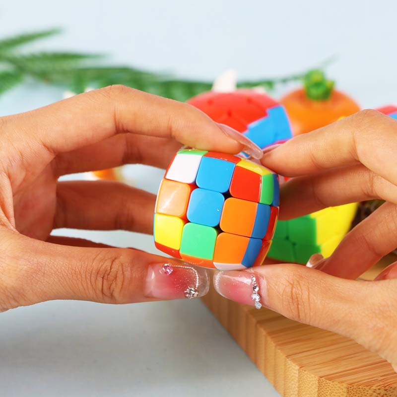 2個入り ミニ3x3スピードキューブキーホルダー キーリング - Kids Education Related のレビューと価格