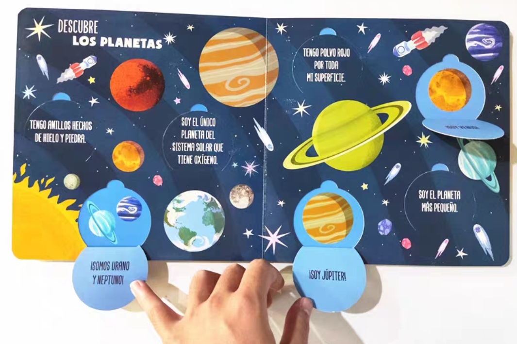 段ボールの本を読んで3D画像を学ぶ,ランダムな2冊の本,親子 - Kids Early Education Books のレビューと価格