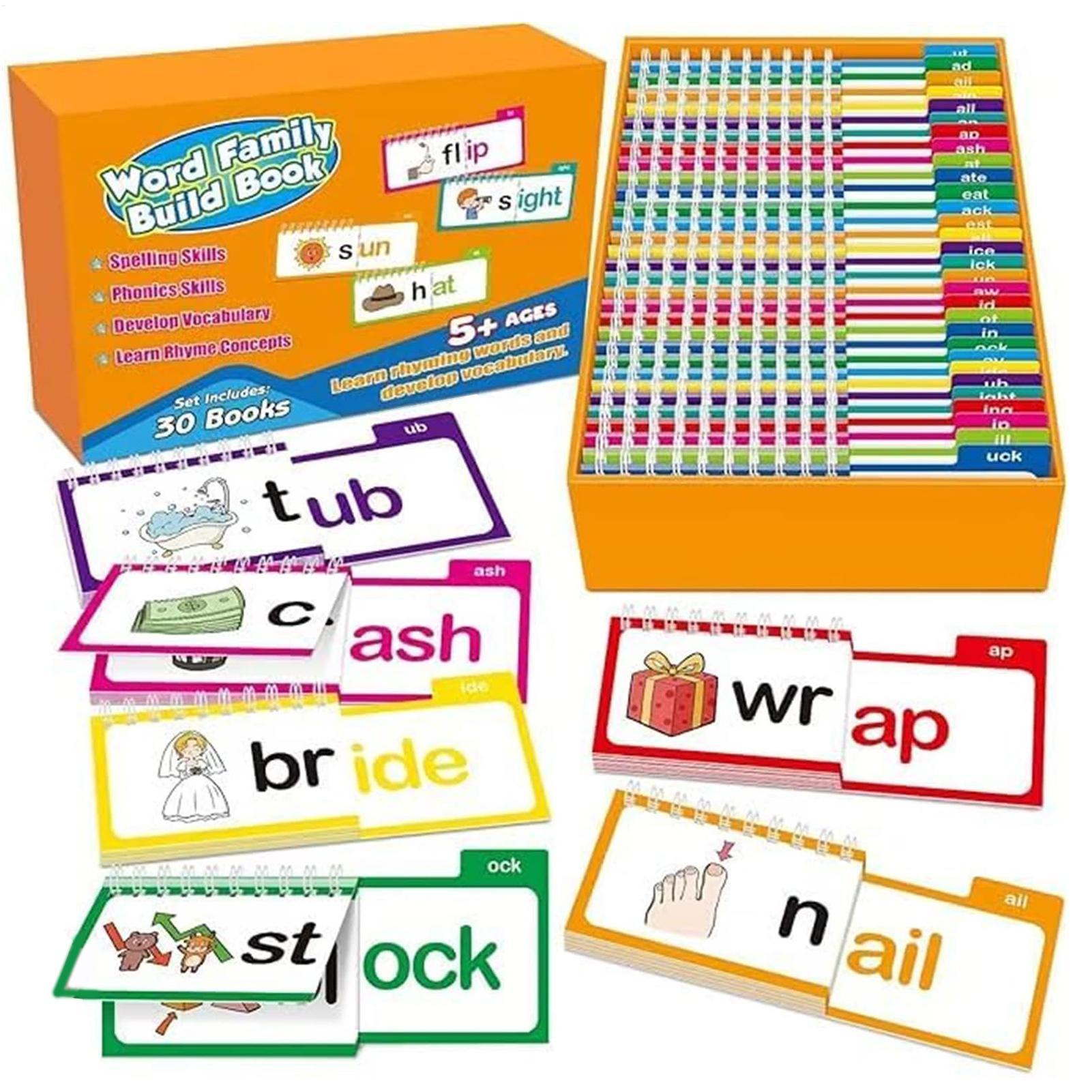 新しい読み聞かせ絵本30冊、読み聞かせと韻を踏む練習、単語の - Kids Education Rhymes のレビューと価格