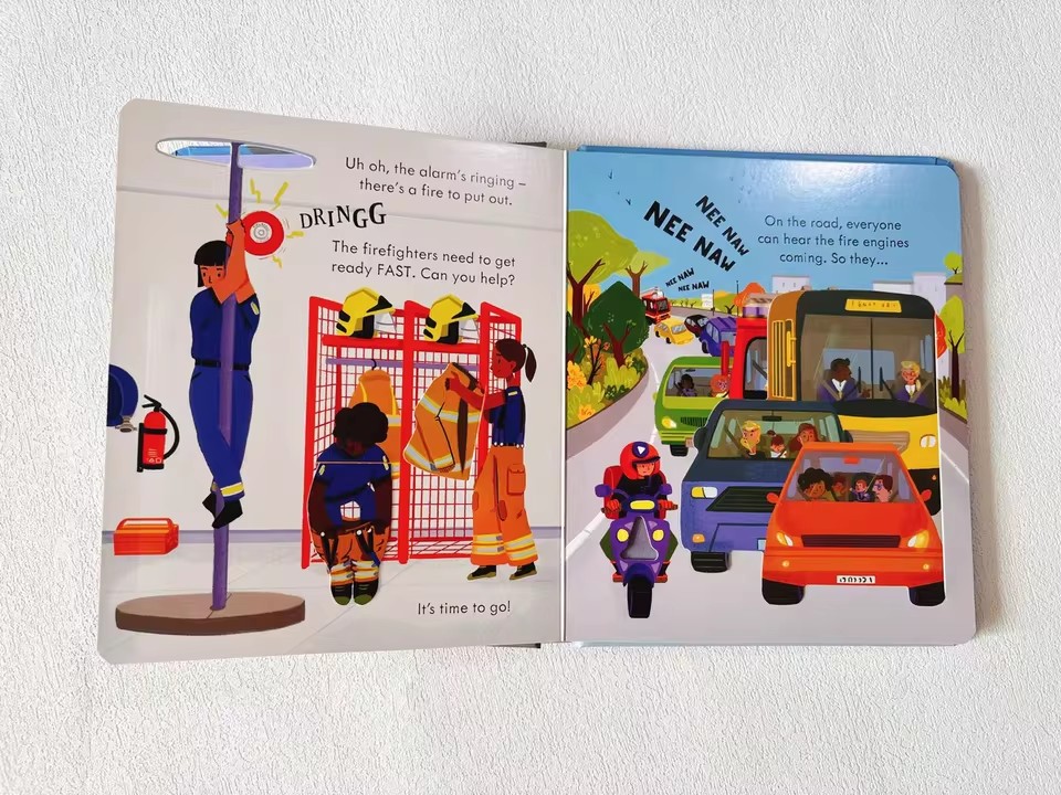 Usborne ピープインサイド 消防車の仕組みを知る 3D - Kid Educational のレビューと価格