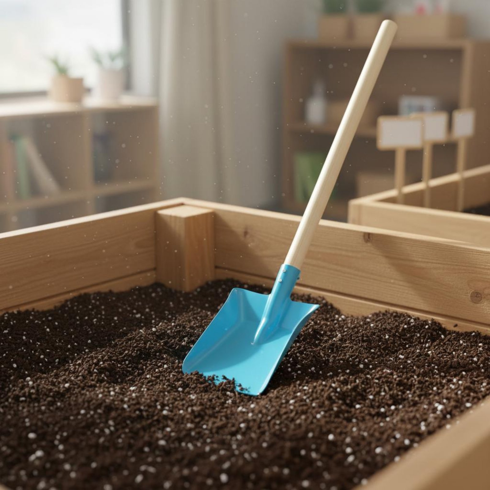 4 ピース子供用砂シャベルセット教育用ロングハンドルシャベル - Kids Education Toys のレビューと価格