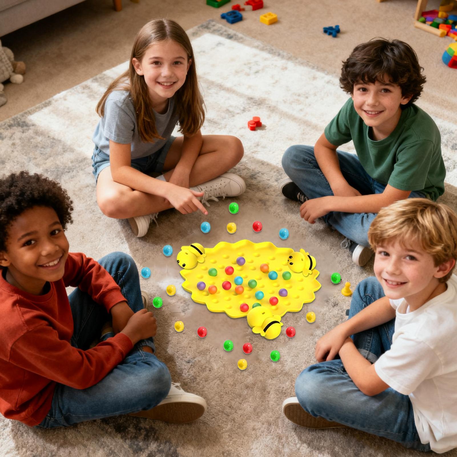 忙しい蜂 ボードゲーム 教育的で面白い ヘッドバンド付き 忙 - Kids Education Group のレビューと価格