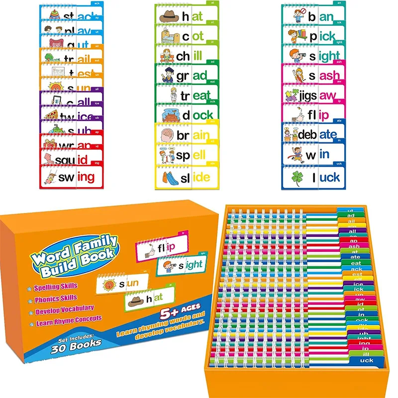 30冊の読み聞かせと韻を踏む絵本、語彙フラッシュカード、教育 - Kids Education Rhymes のレビューと価格