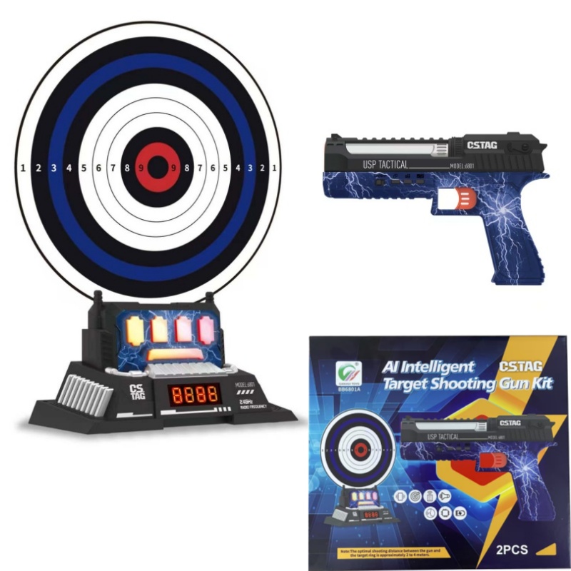 CSTAG AI ターゲット射撃競技レーザーピストルセット  - Kids Education Toys のレビューと価格