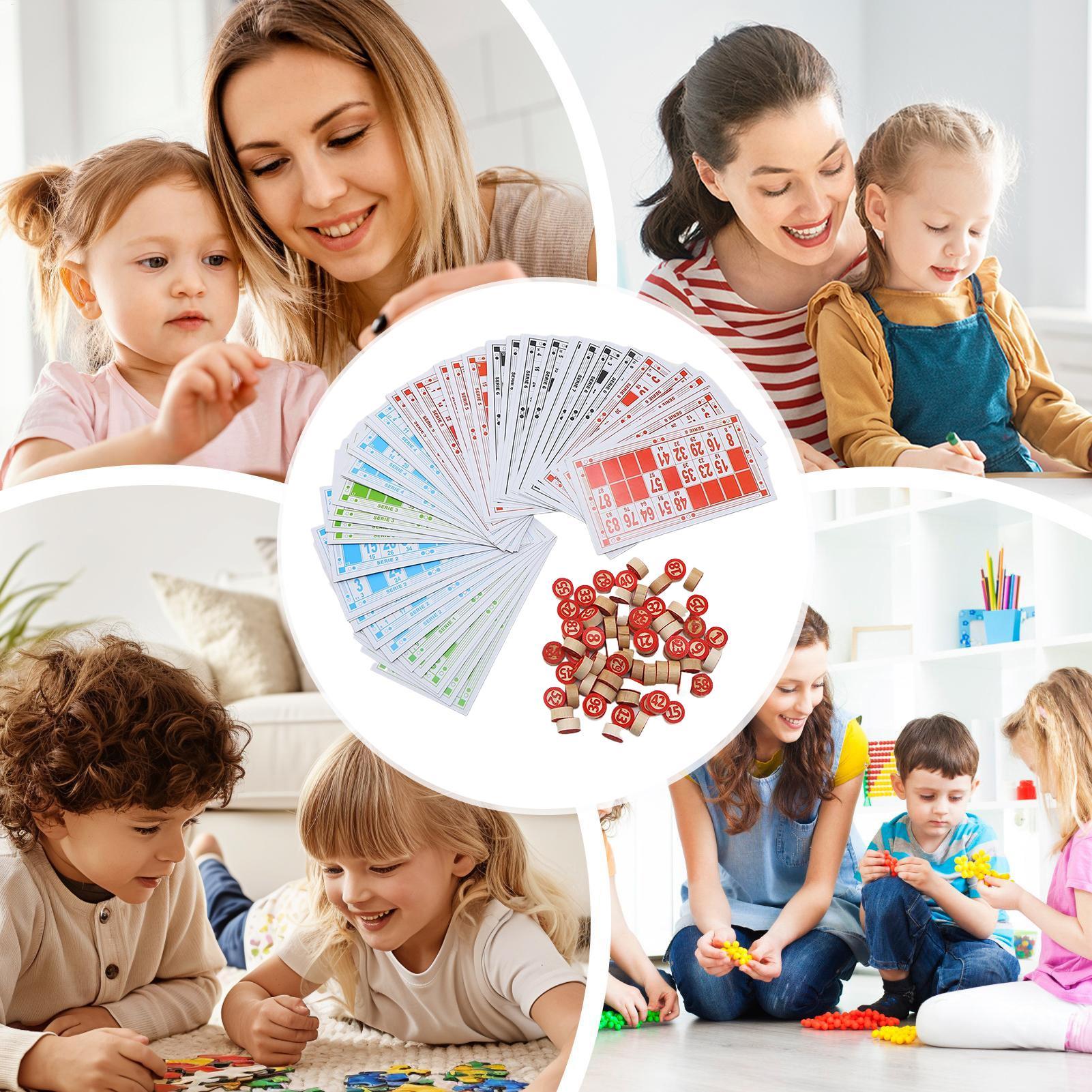ビンゴカードゲーム 面白い教育的インタラクティブなヴィンテー - Kids Education Group のレビューと価格