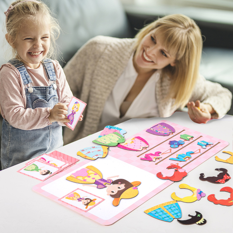 子供のための磁気サイレント本のおもちゃ,ジグソーパズル,幼児 - Kids Early Education Books のレビューと価格
