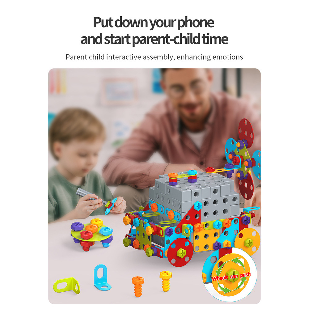 ナット取り付け分解マッチツールキット教育用組み立てセットデザ - Kids Education Design のレビューと価格