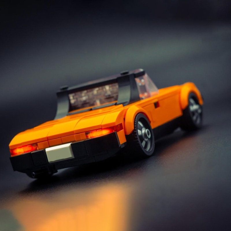 262ピース スピードハイパーカー 914 MOC カスタマ - Kids Education Design のレビューと価格