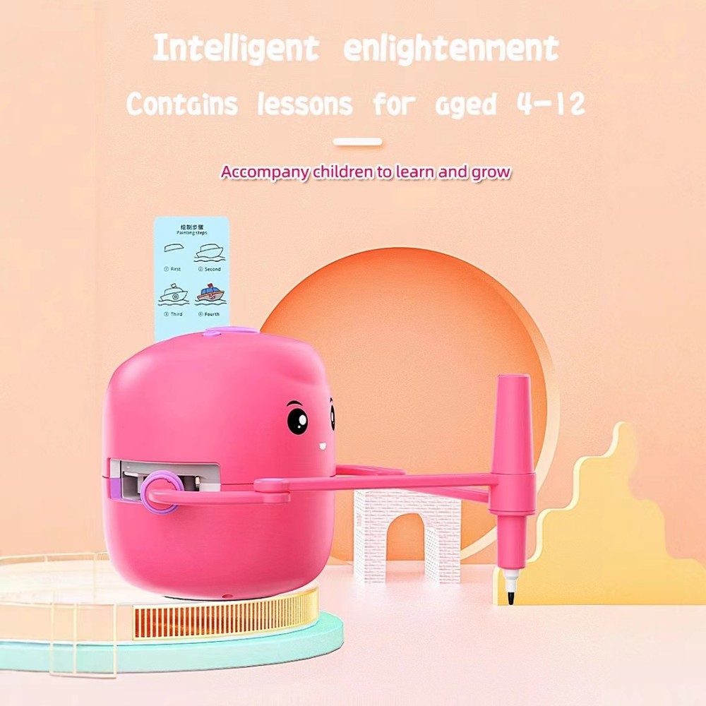 子供向け描画ロボット インタラクティブ教育用描画ロボット 音 - Kids Education Toys のレビューと価格