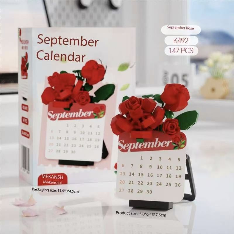 2026 多肉植物ビルディングブロック、3D パズルカレンダ - Kids Education Toys のレビューと価格