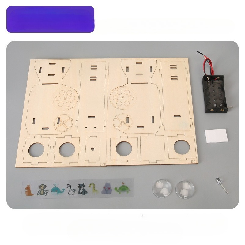 DIY スライドプロジェクター科学実験キット子供手作り組み立 - Kids Education Images のレビューと価格