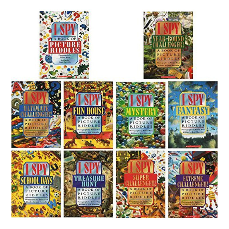 10 冊セット I Spy Ultimate Collect - Kids Early Education Books のレビューと価格