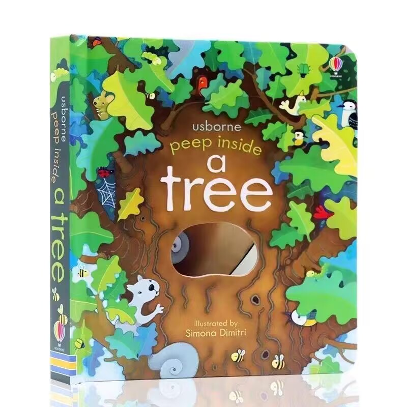 Usborne ピープ・インサイド・ア・ツリー 3D フラッ - Kids Early Education Books のレビューと価格