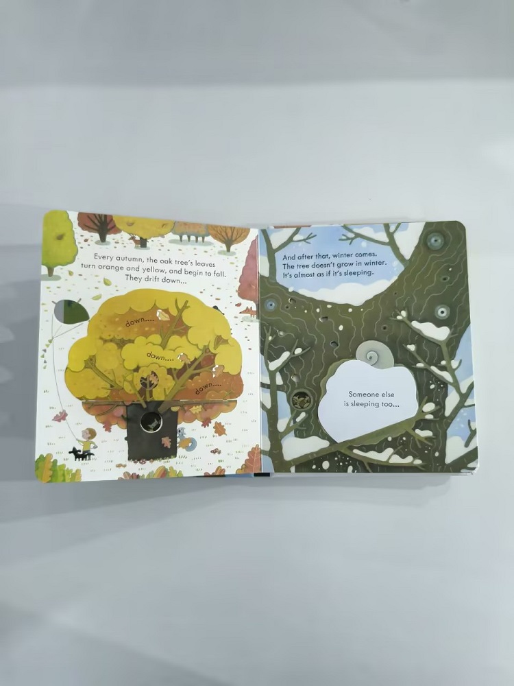Usborne ピープ・インサイド・ア・ツリー 3D フラッ - Kids Early Education Books のレビューと価格