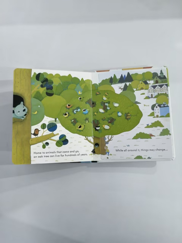 Usborne ピープ・インサイド・ア・ツリー 3D フラッ - Kids Early Education Books のレビューと価格