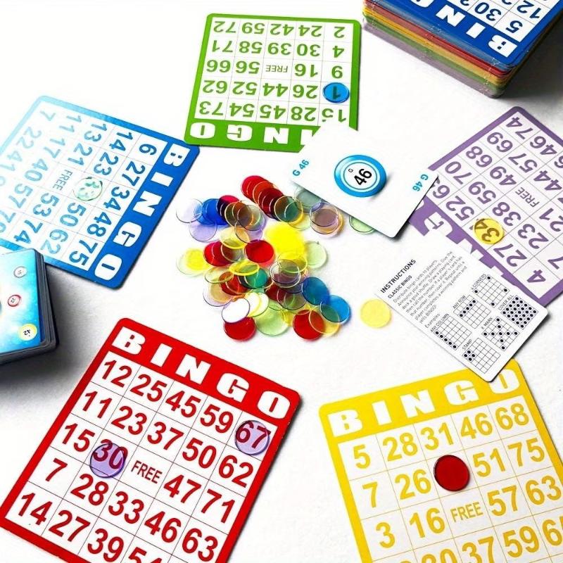 50/100枚入り 繰り返らないビンゴカード 教育的インタラ - Kids Education Group のレビューと価格