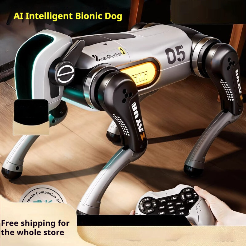 AI リモコンロボット犬ドイツ語音声制御電気機械教育インタラ - Kids Education Related のレビューと価格