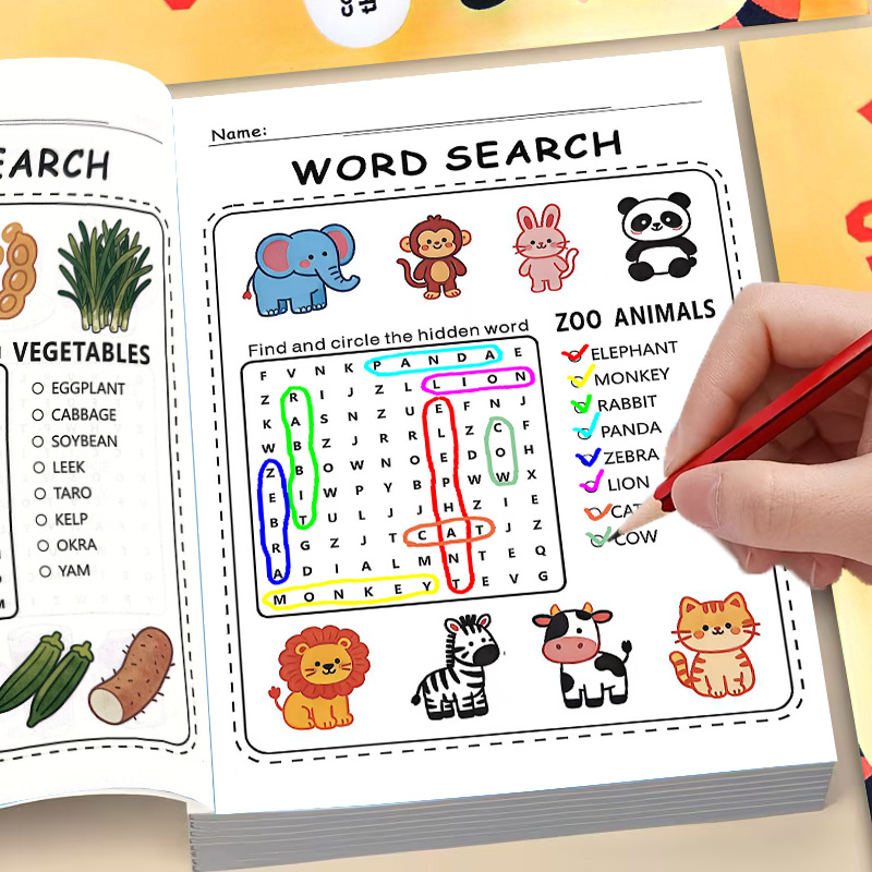 単語探しブック：4～8歳の子供向けの楽しくて学ぶ単語探し：学 - Kids Education Related のレビューと価格