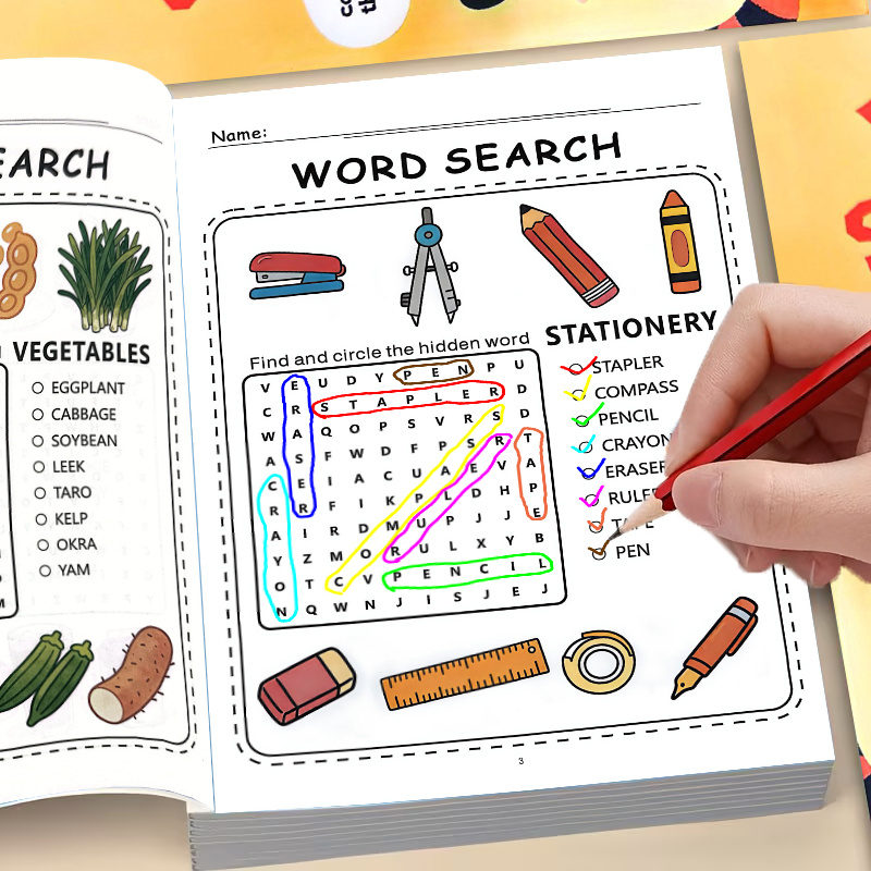 単語探しブック：4～8歳の子供向けの楽しくて学ぶ単語探し：学 - Kids Education Related のレビューと価格