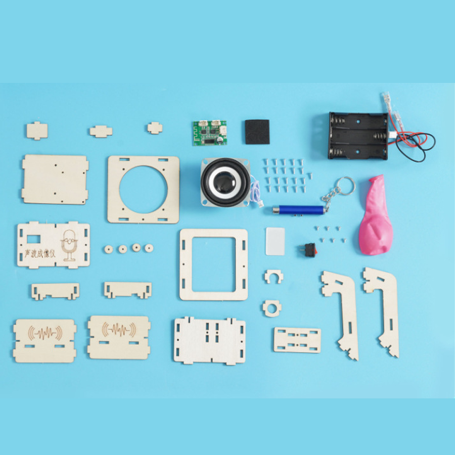 子供科学おもちゃ音響波イメージャーモデル木製 DIY 組み立 - Kids Education Images のレビューと価格